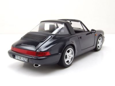 Метална кола Porsche 911 Carrera 4 Targa 1991 Norev 1:18 - 187340
