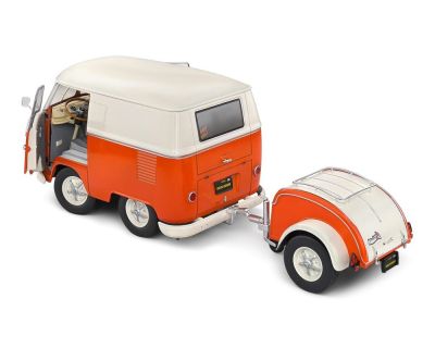 Метален бус Volkswagen Transporter T1 Kool Kombi 1950 SOLIDO 1:18 - 1810902