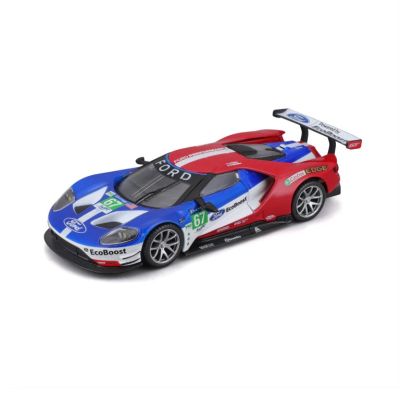 Метален автомобил Ford GT LE Mans 2017 Bburago - 1:32 