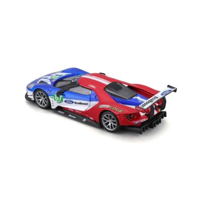 Метален автомобил Ford GT LE Mans 2017 Bburago - 1:32 