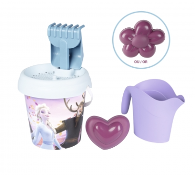 Кофичка за пясък с лейка FROZEN Smoby 7600862195