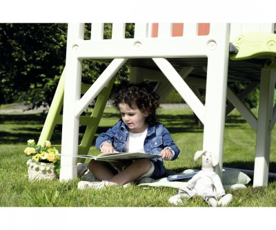 Градинска къща с веранда и пързалка Smoby Life Stilt House 7600810802