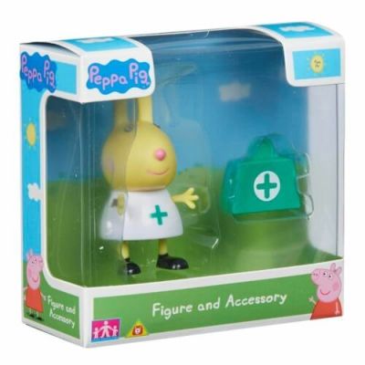 Фигурка на Медицинската сестра Ребека, с чанта PEPPA PIG  