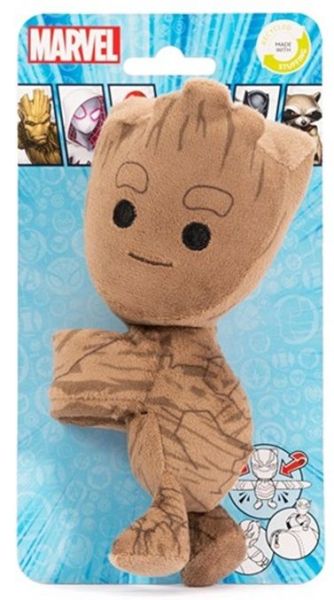 Плюшена играчка Marvel Groot с лента за прикрепване Simba 6315870066