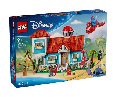 Конструктор LEGO Disney 43268 Къщата на плажа на Лило и Стич