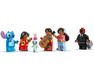 Конструктор LEGO Disney 43268 Къщата на плажа на Лило и Стич
