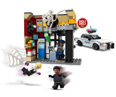 Конструктор LEGO Marvel 76311 Спайди вселената Майлс Моралес срещу Петното