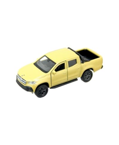Метална кола Mercedes-Benz X-Class Welly 1:36 жълт