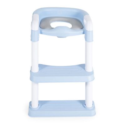 Детска тоалетна седалка със стълба Lifty син
