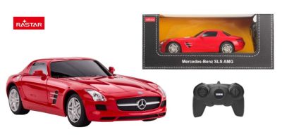 Кола с дистанционно управление Mercedes-Benz SLS AMG 1:24 Rastar 40100