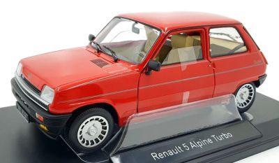 Метална кола Renault 5 Alpine Turbo 1983 Norev 1:18 - 185243