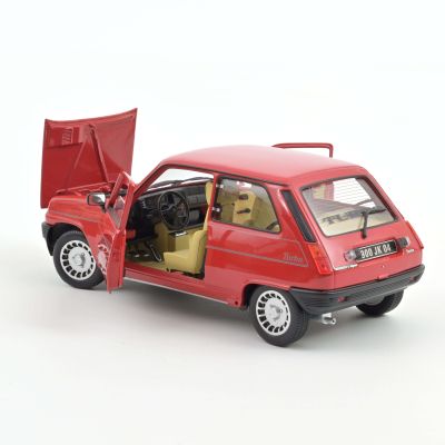 Метална кола Renault 5 Alpine Turbo 1983 Norev 1:18 - 185243