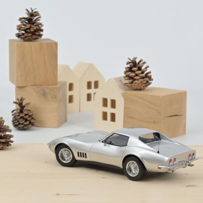 Метална кола Chevrolet Corvette Coupe 1969 Norev 1:18 - 189032
