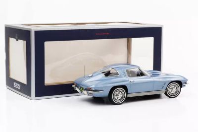 Метална кола Chevrolet Corvette Sting Ray 1963 Norev 1:18 - 189050
