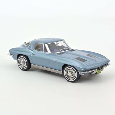 Метална кола Chevrolet Corvette Sting Ray 1963 Norev 1:18 - 189050
