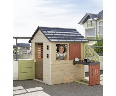 Градинска къща с кухня Smoby Life Kitchen 7600810739