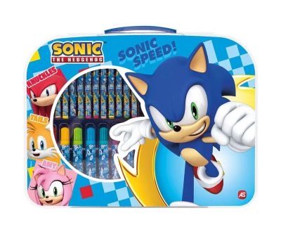 Комплект за рисуване в куфарче Sonic the Hedgehog