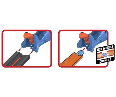 Комплект писта Hot Wheels City Изстрелвачка с количка Shark Launcher GVF43