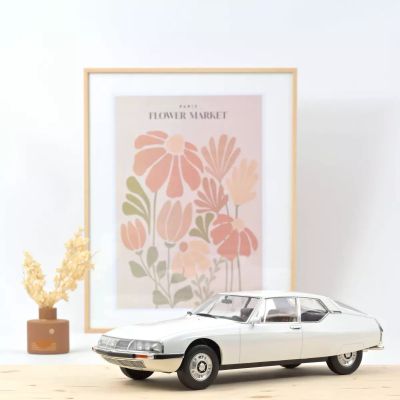 Метална кола Citroen SM 1970 White Norev 1:18 - 121701