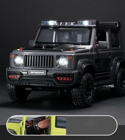 Метален автомобил SUZUKI Jimny Off-Road SUV със звук и светлини 1/24