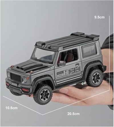 Метален автомобил SUZUKI Jimny Off-Road SUV със звук и светлини 1/24
