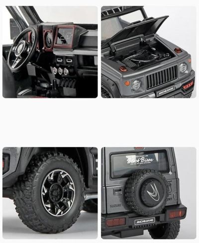 Метален автомобил SUZUKI Jimny Off-Road SUV със звук и светлини 1/24