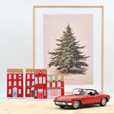 Метална кола VW-Porsche 914 1.7 1972 Norev 1:18 - 187690
