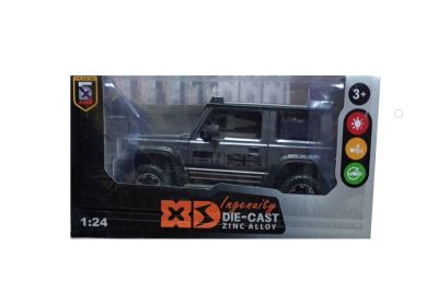 Метален автомобил SUZUKI Jimny Off-Road SUV със звук и светлини 1/24