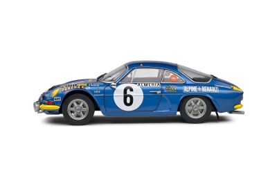 Метален автомобил Alpine A110 1600S #6 SOLIDO 1:18 - 1804207 