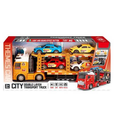 Камион автовоз с коли City 