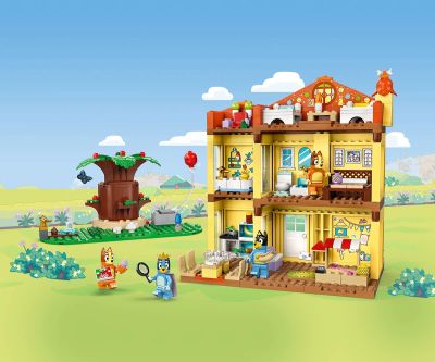 Конструктор Lego Bluey 11203 Семейната къща на Блуи