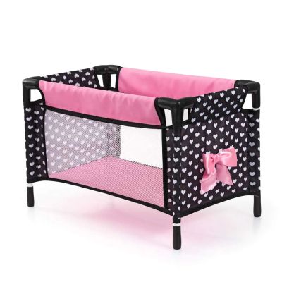 Количка за кукли XEO с легло, спален чувал, прибори BAYER 17060AB 