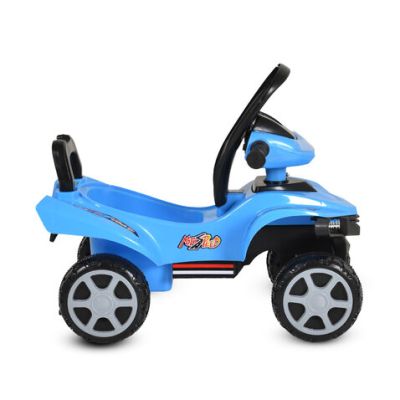 Детско атв за яздене и бутане No Fear 999 син