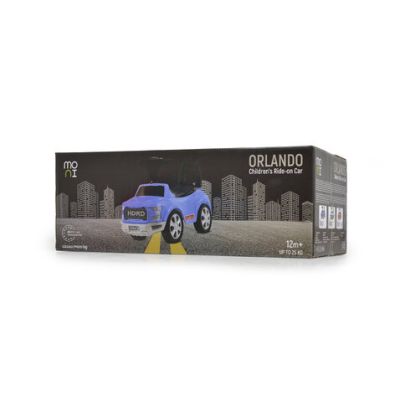 Детска кола за яздене и бутане Orlando 2022 червен