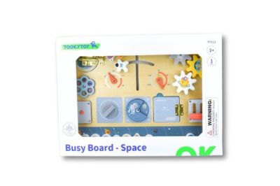 Дървена активна дъска Space Tooky Toy TP113