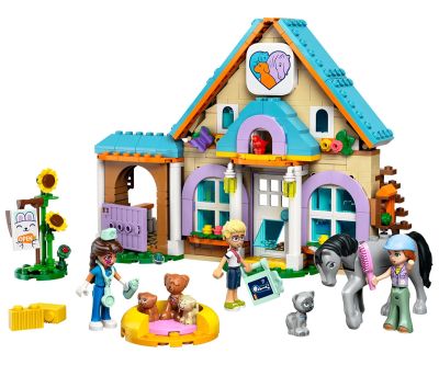 Конструктор LEGO Friends 42651 Ветеринарна клиника за коне и домашни любимци