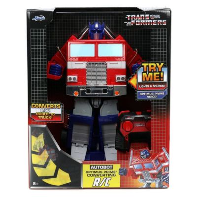 Кола с радио контрол Transformers Optimus Prime трансформиращ се Jada 9333521