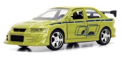 Метален автомобил Brian’S Mitsubishi Lancer EVOLUTION VII Fast & Furious 1:32 Jada 24075