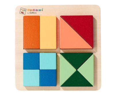 Монтесори Пъзел с форми Eichhorn 100006032