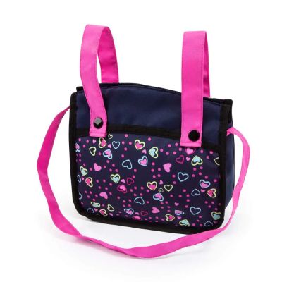 Количка за кукли NEO VARIO трансформираща се с чанта синьо/розова BAYER 18417AA