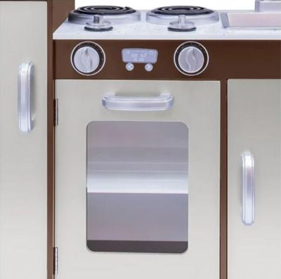 Детска дървена кухня с хладилник Wooden TL40029 