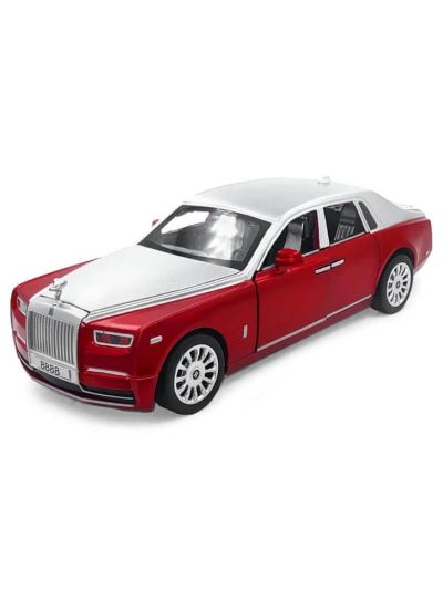 Метална кола Rolls-Royce Phantom със звук и светлини  