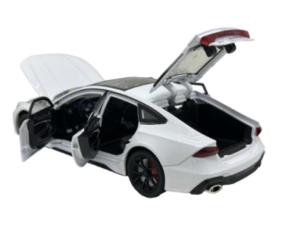 Метален автомобил Audi RS7 със звук и светлини 1/24 