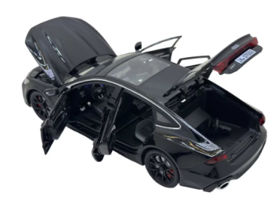 Метален автомобил Audi RS7 със звук и светлини 1/24 черен