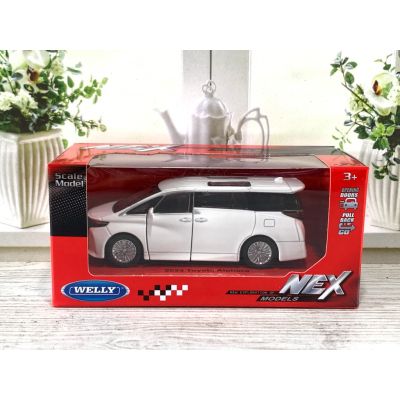 Металeн автомобил Toyota Alphard 2024 Welly 1:34 