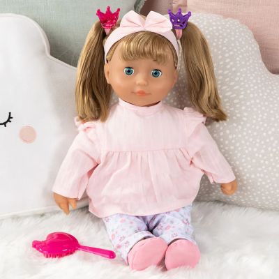 Кукла Малката Мила Говори на Български Език BAYER 93834AN 