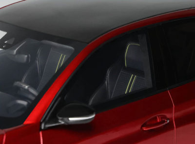 Колекционерска кола Peugeot 208 GT Hybrid OTTOMobile 1:18 - OT1163