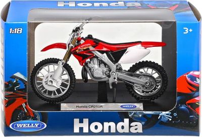 Кросов мотор HONDA CR250R Welly 1:18