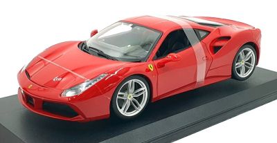 Метална кола Ferrari 488 GTB Bburago 1/18
