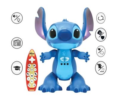 Двуезичен интерактивен Стич с дистанционно управление Lexibook STITCHI20 